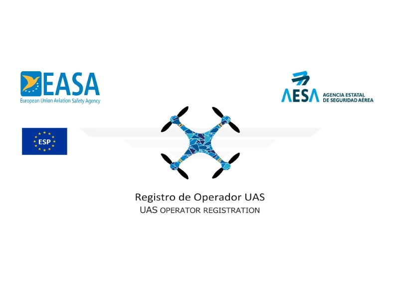 Registro de operador UAS ante AESA y EASA, requisito obligatorio para volar un dron con fines profesionales en España