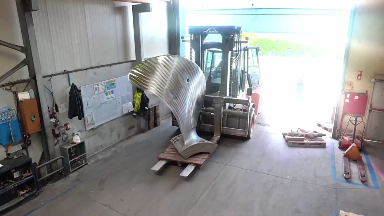Rodaje de vídeo industrial en una planta del sector naval